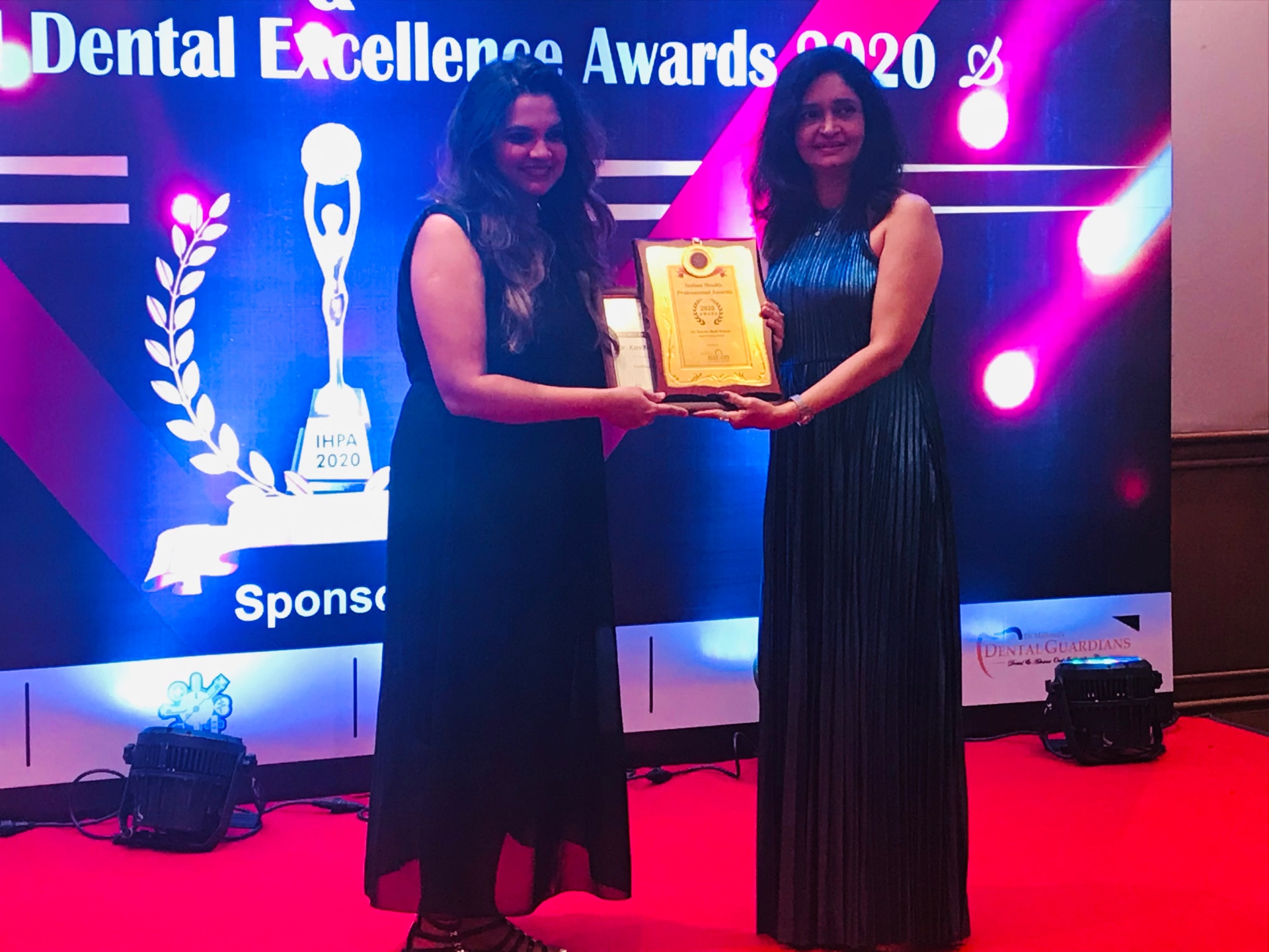 Dental Excellence Awards 2020, On stage recognition, Dr. Kavita Bhat Kumar