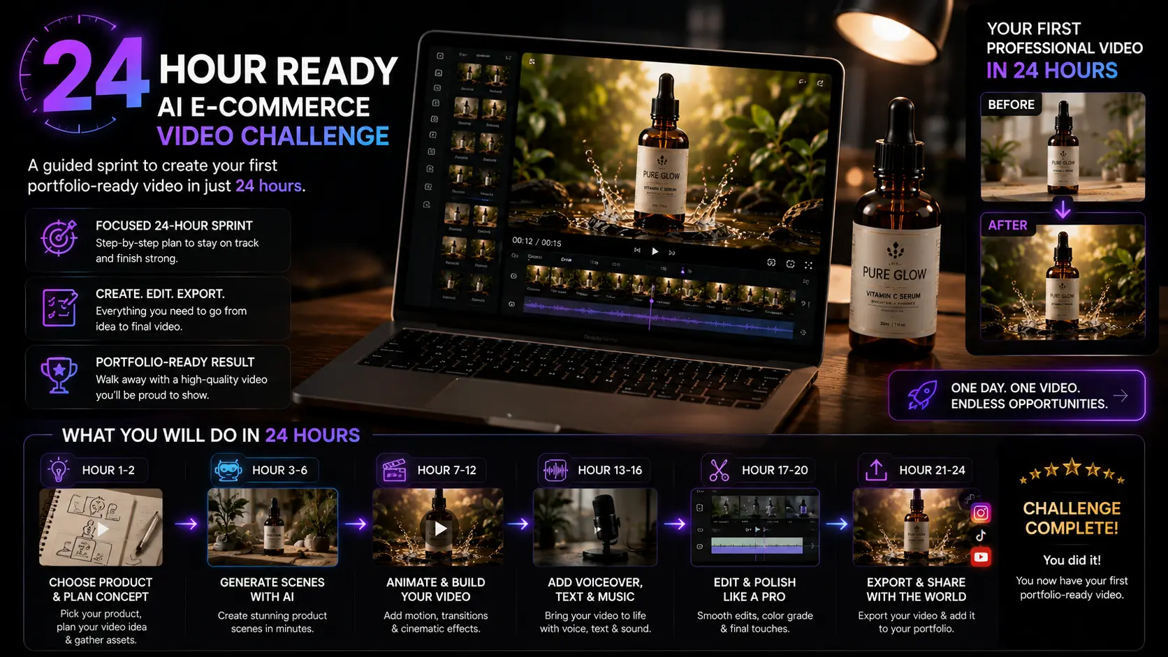 24-Hour Ready AI E-Commerce Video Challenge